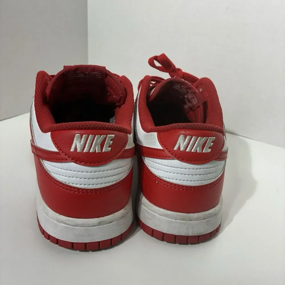 Nike Dunk Low Retro St. John’s Men’s Size 8.5 Red White HF5441-104